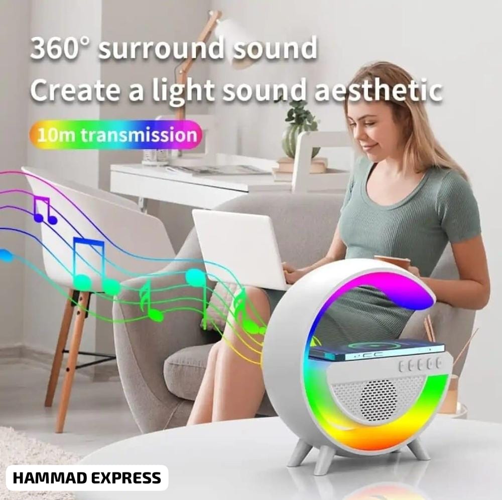G500 LED Wireless Charging Bluetooth Speaker