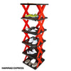 6 Compartments Stackable Shoe Rack Stand